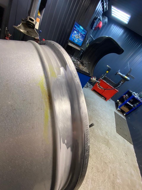 Наши работы: ремонт литых дисков.