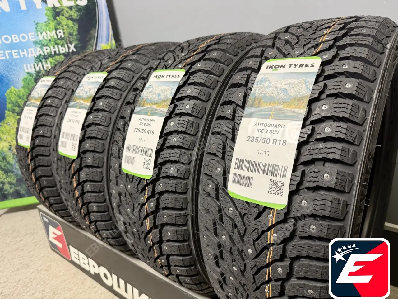 Ikon Tyres Ikon Autograph Ice 9 SUV 235/50 R18 101T