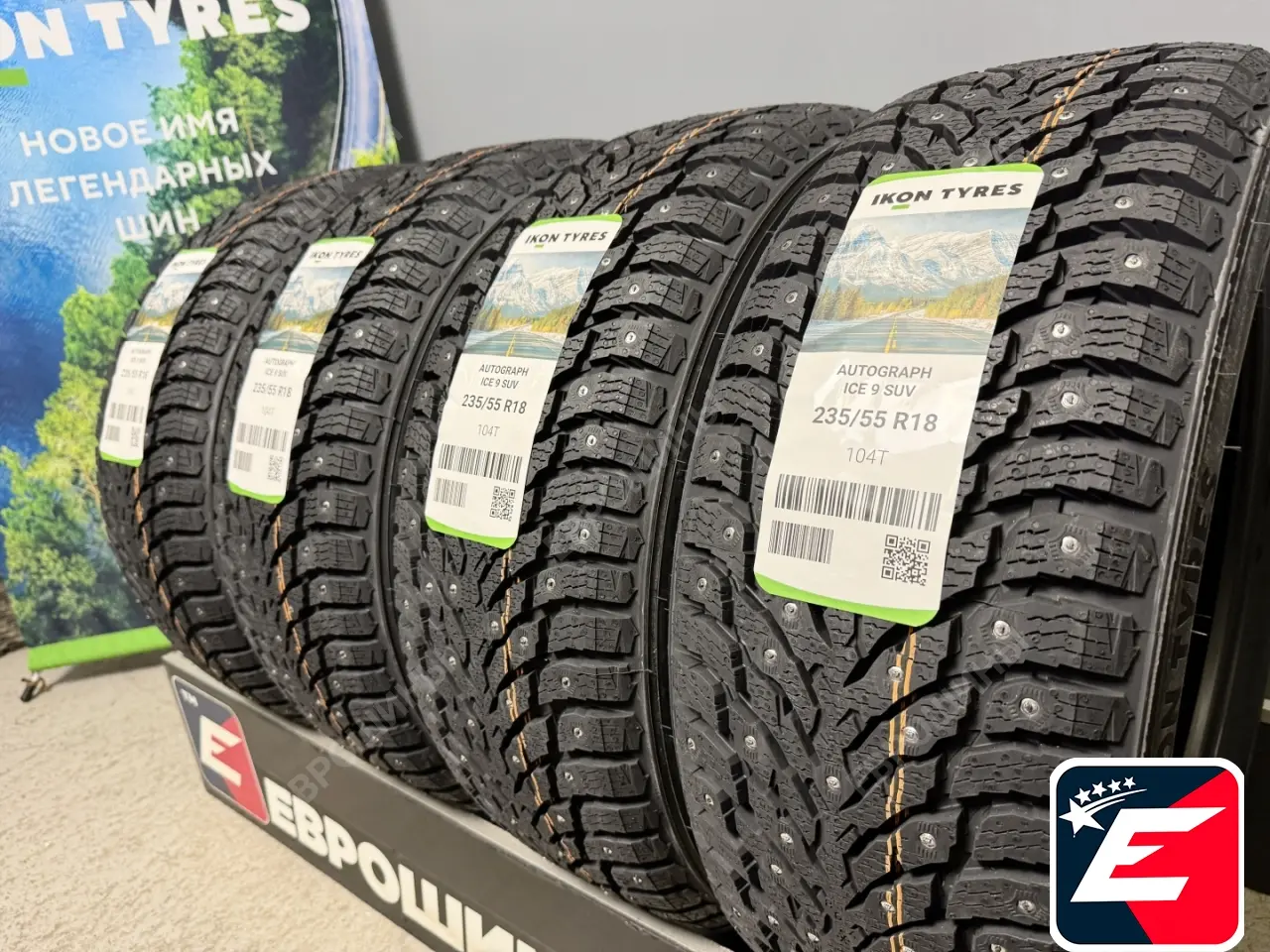 Ikon Tyres Ikon Autograph Ice 9 SUV 235/55 R18 104T