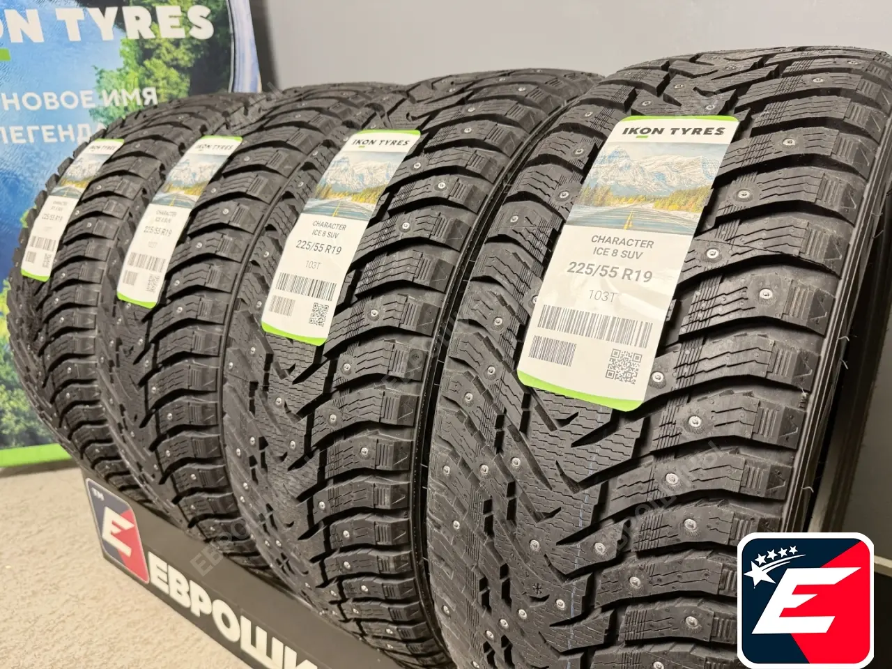 Ikon Tyres Character Ice 8 SUV 225/55 R19 103T
