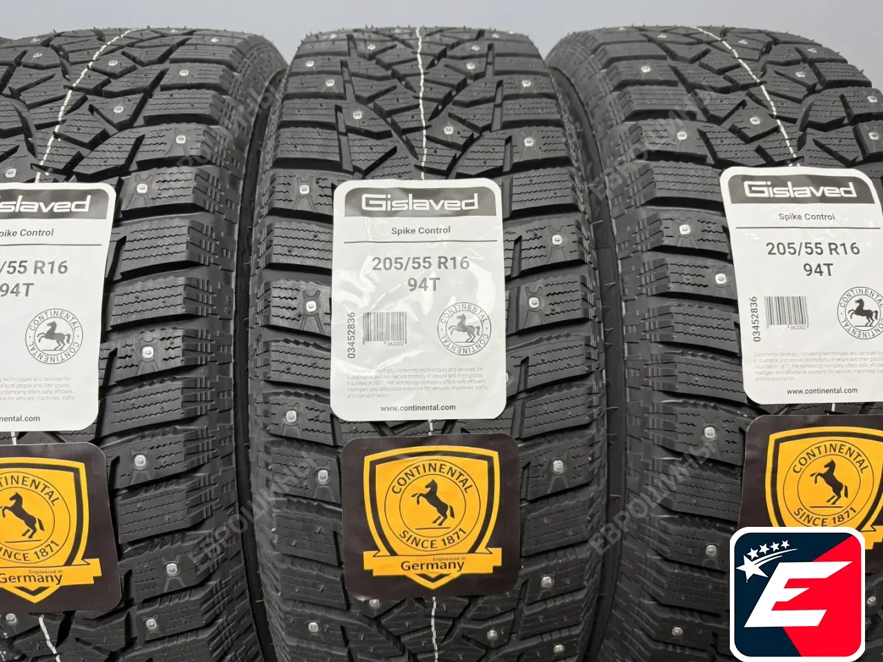 Gislaved Spike Control 205/55 R16 94T