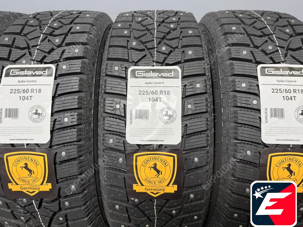 Gislaved Spike Control 225/60 R18 104T