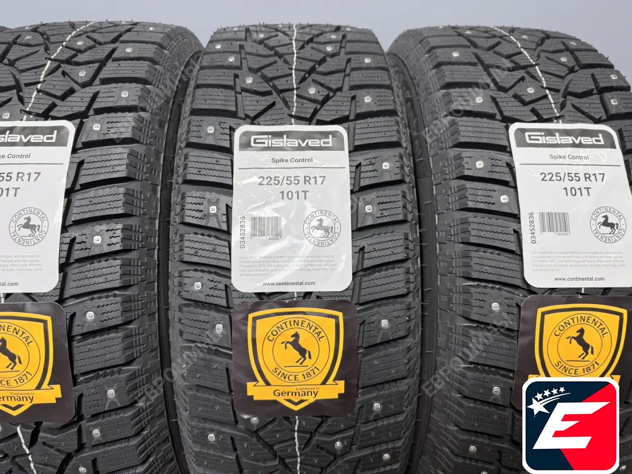 Gislaved Spike Control 225/55 R17 101T XL