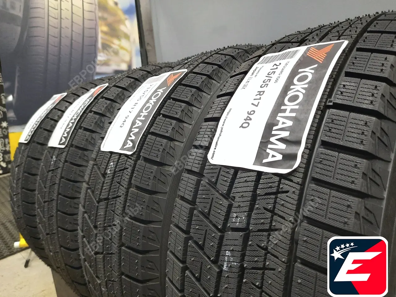 Yokohama iceGuard iG60 Studless 215/55 R17 94Q
