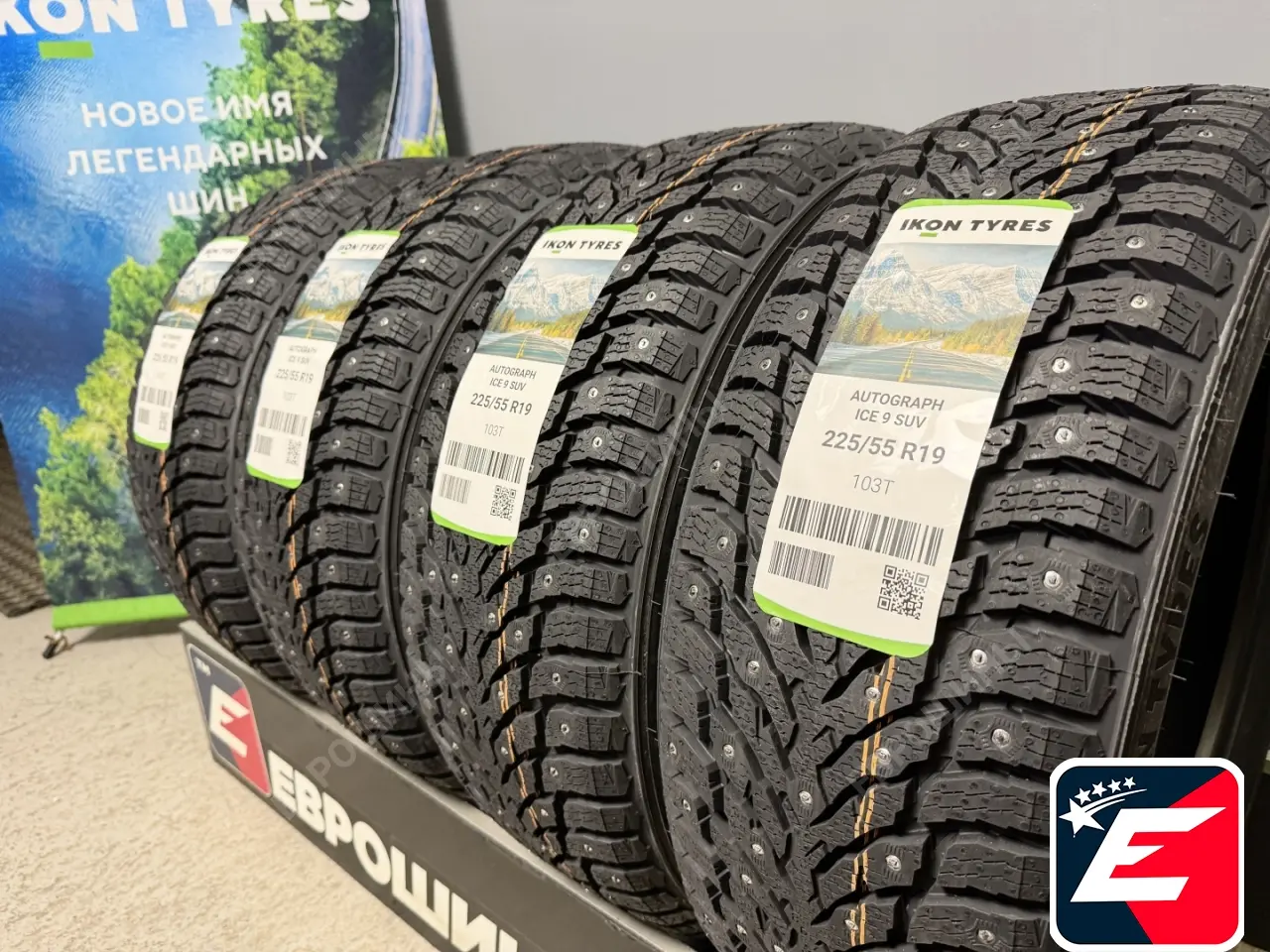 Ikon Tyres Ikon Autograph Ice 9 SUV 225/55 R19 103T