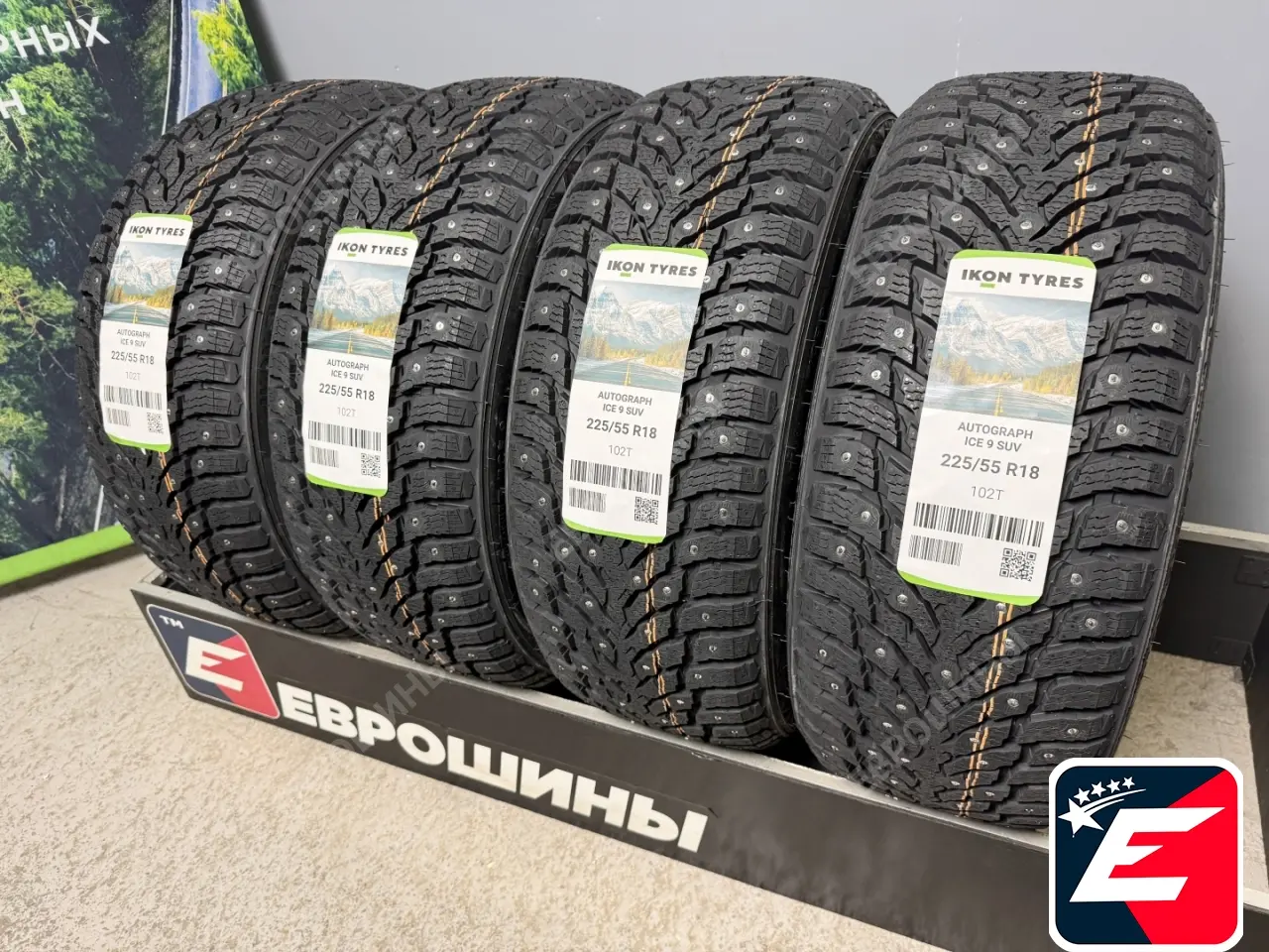 Ikon Tyres Ikon Autograph Ice 9 SUV 225/55 R18 102T