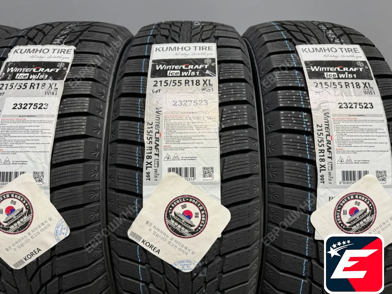 KUMHO WINTERCRAFT ICE WI51 215/55 R18 99T XL