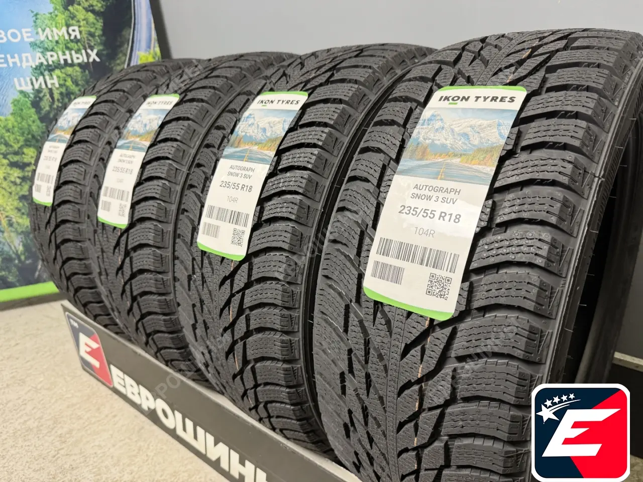 Ikon Tyres Autograph Snow 3 SUV 235/55 R18 104R
