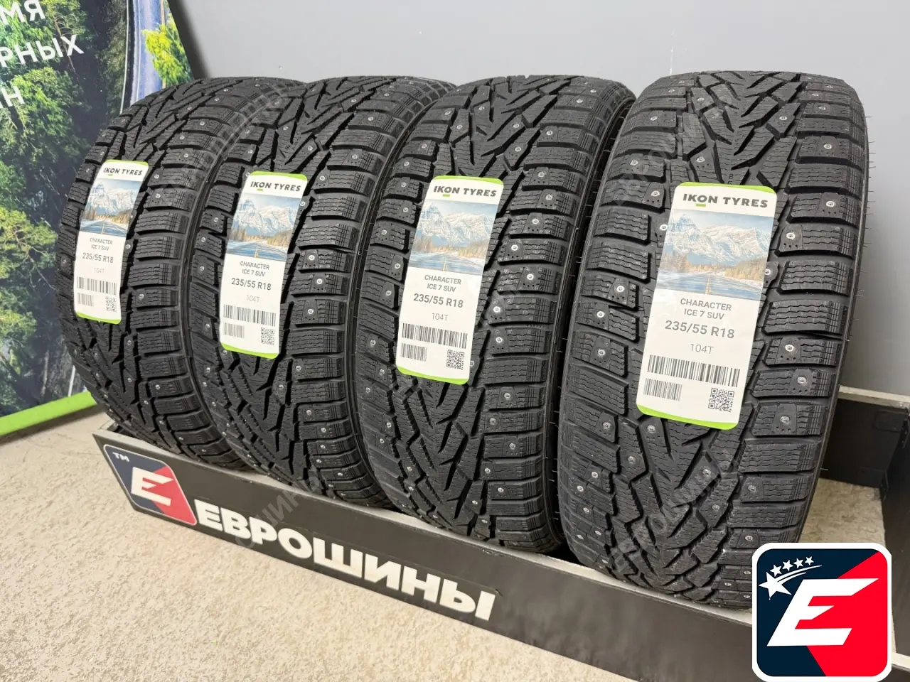 Ikon Tyres Character Ice 7 SUV 235/55 R18 104T