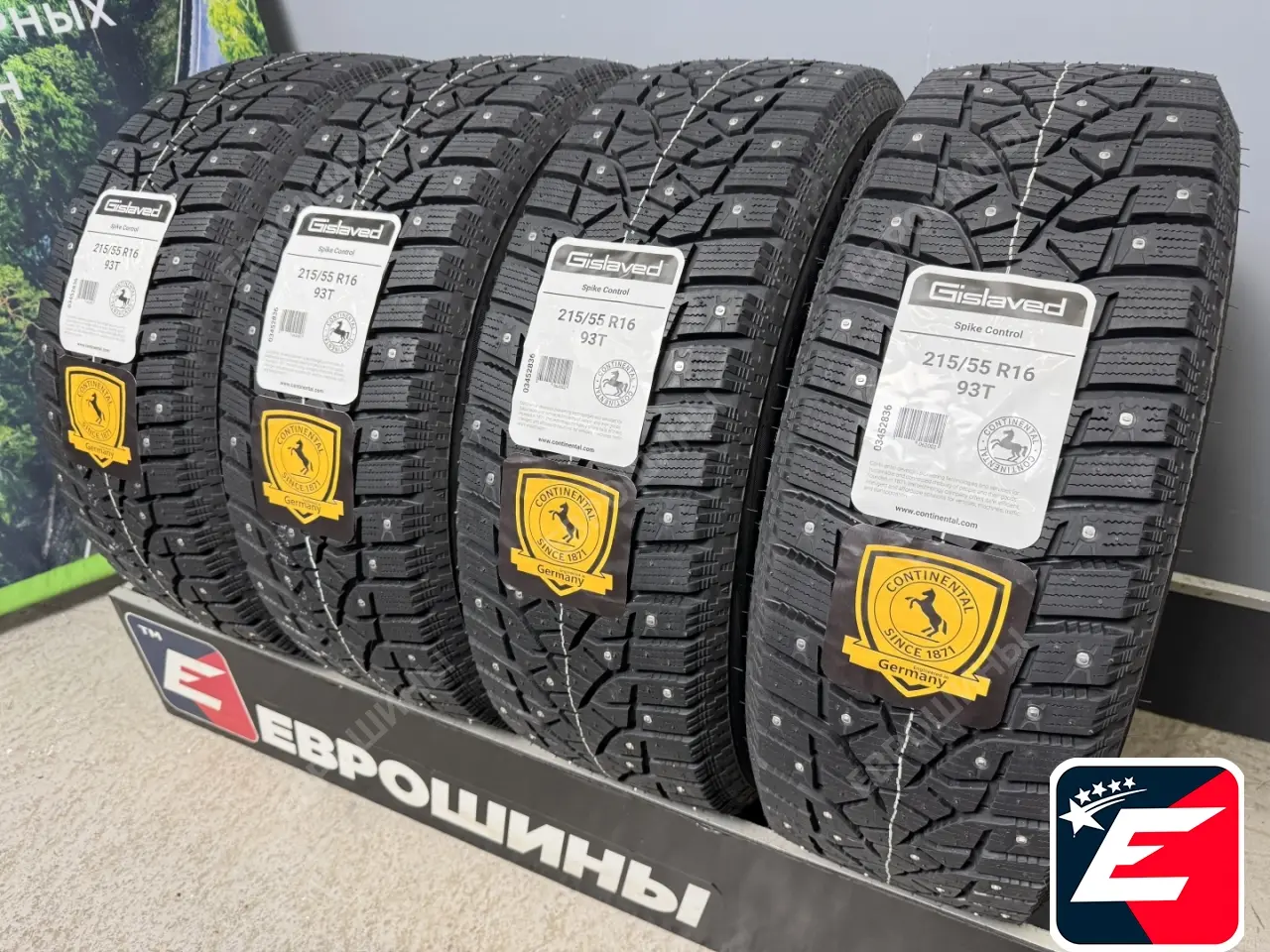 Gislaved Spike Control 215/55 R16 93T