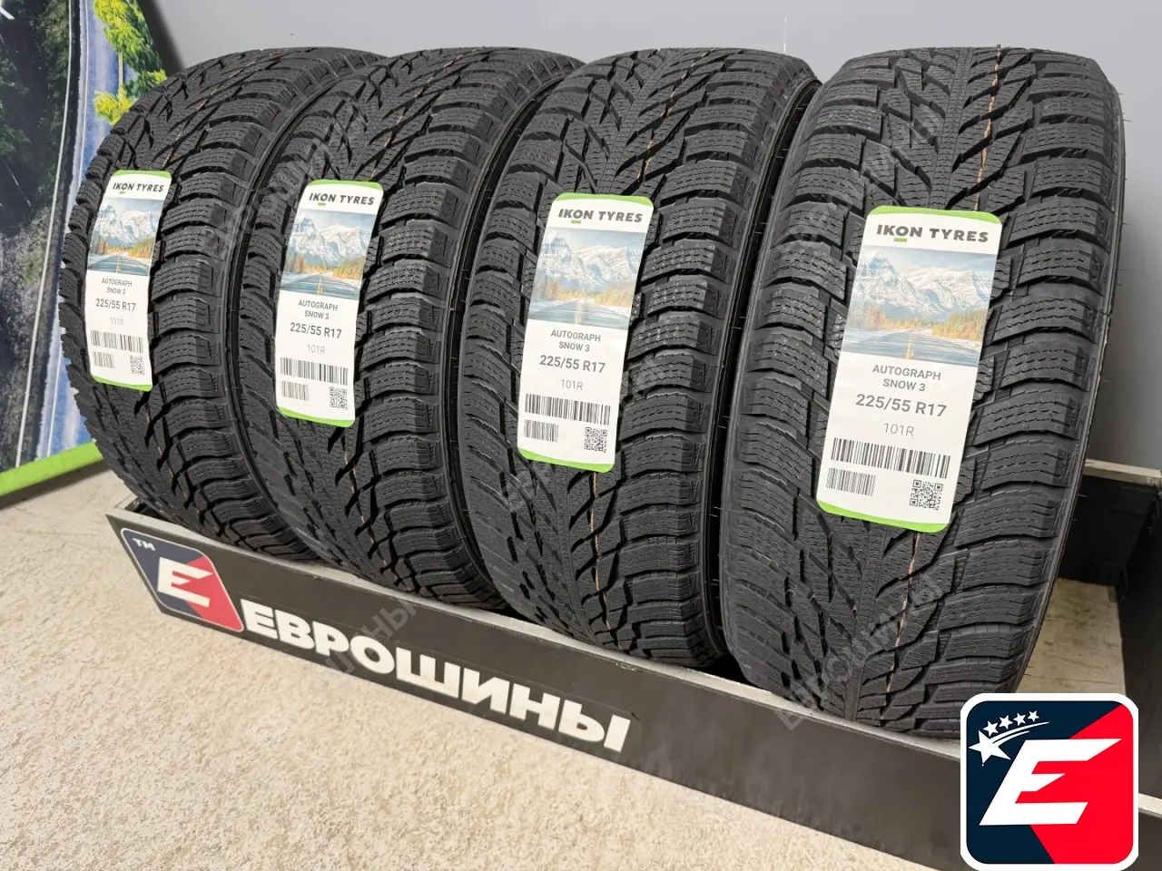 Ikon Tyres Autograph Snow 3 225/55 R17 101R