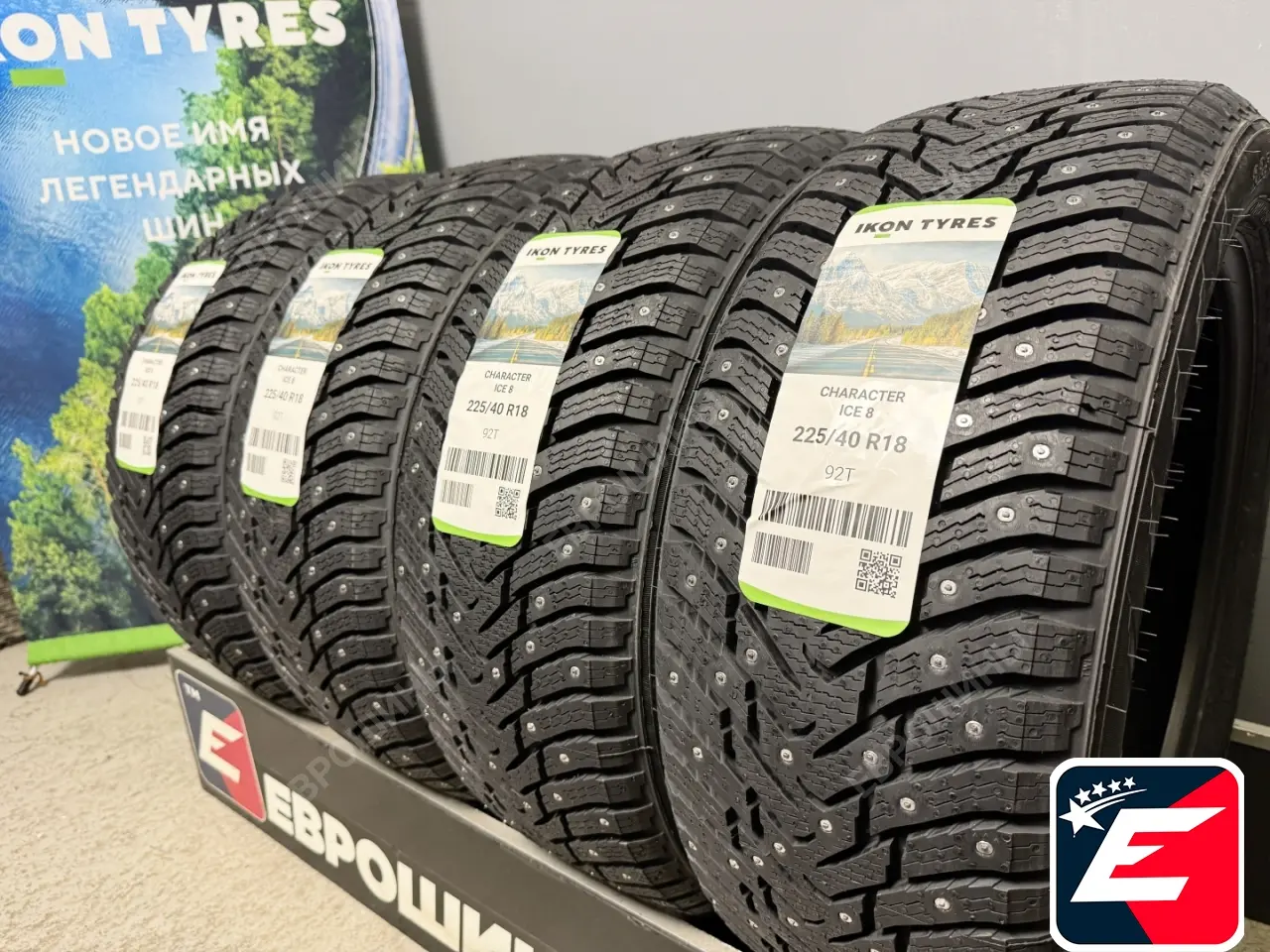 Ikon Tyres Character Ice 8 225/40 R18 92T