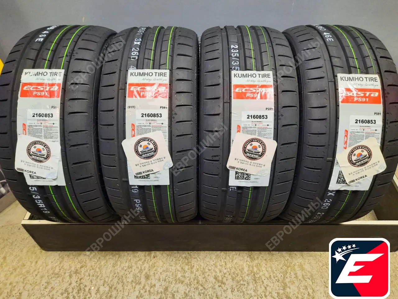 Kumho Ecsta PS91 255/30 R19 91Y XL