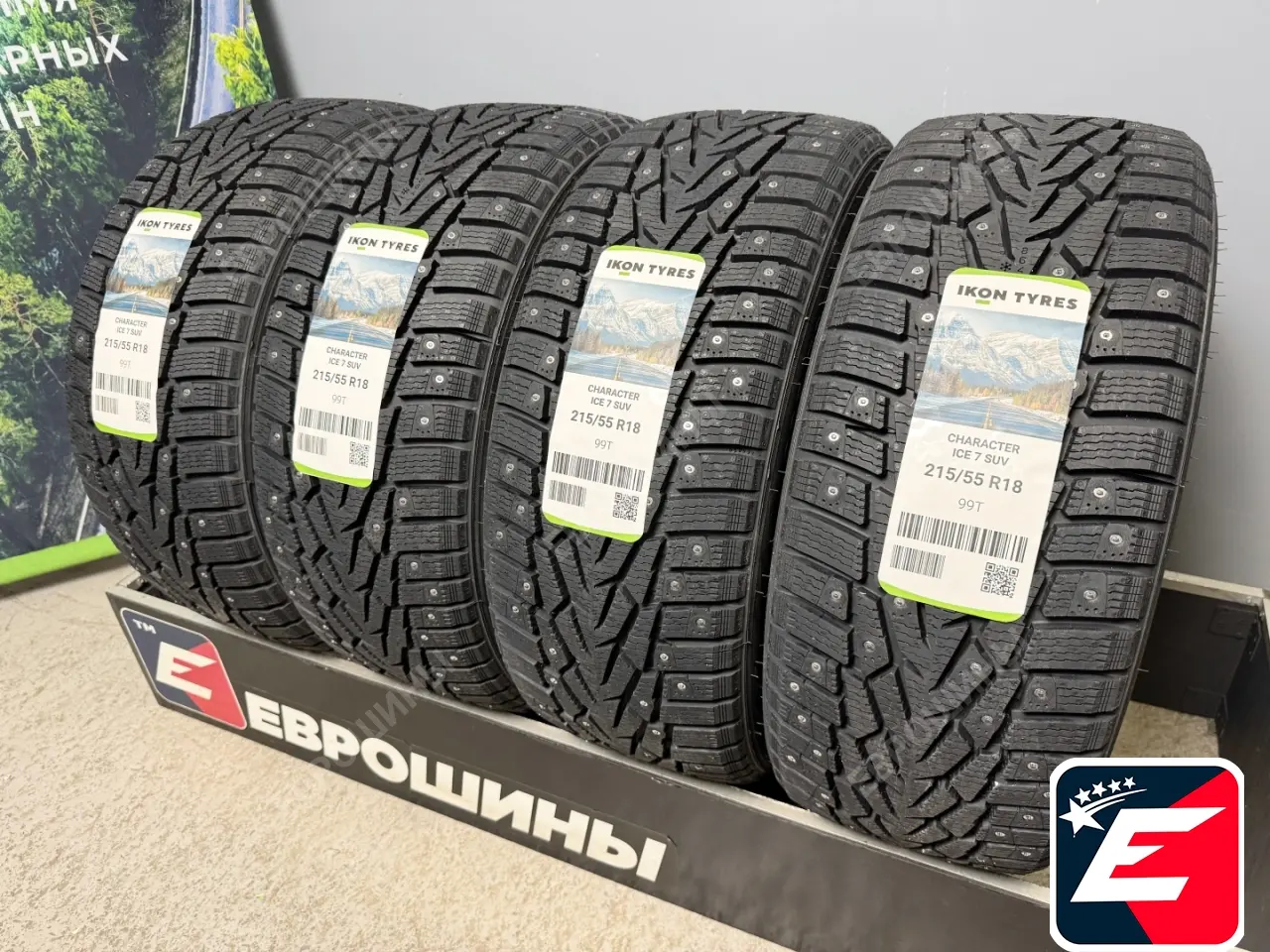 Ikon Tyres Character Ice 7 SUV 215/55 R18 99T