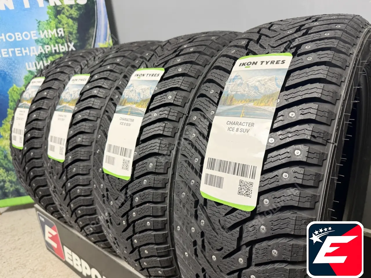 Ikon Tyres Character Ice 8 SUV 235/60 R18 107T