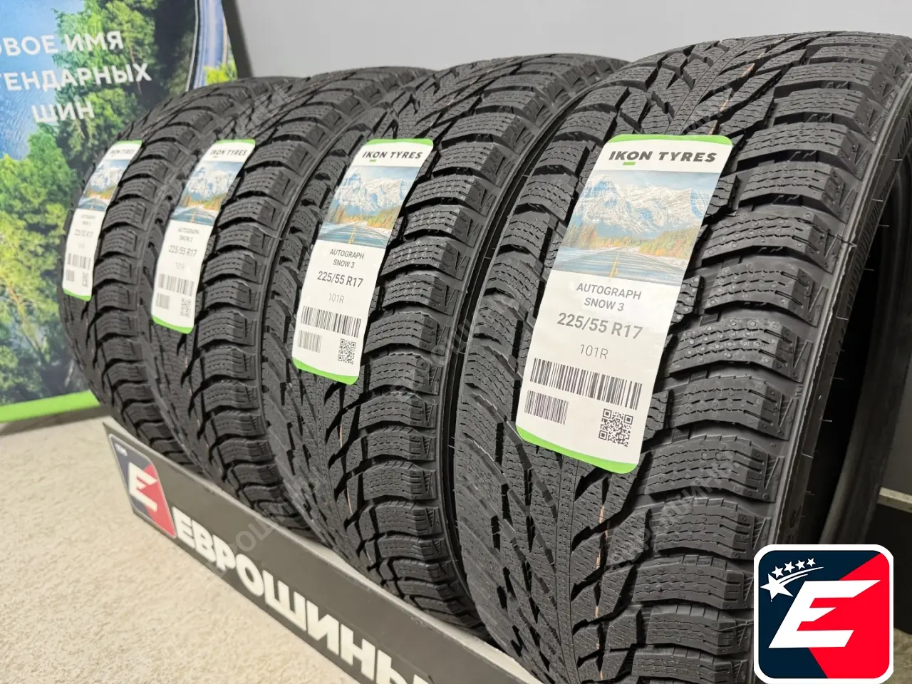 Ikon Tyres Autograph Snow 3 225/55 R17 101R