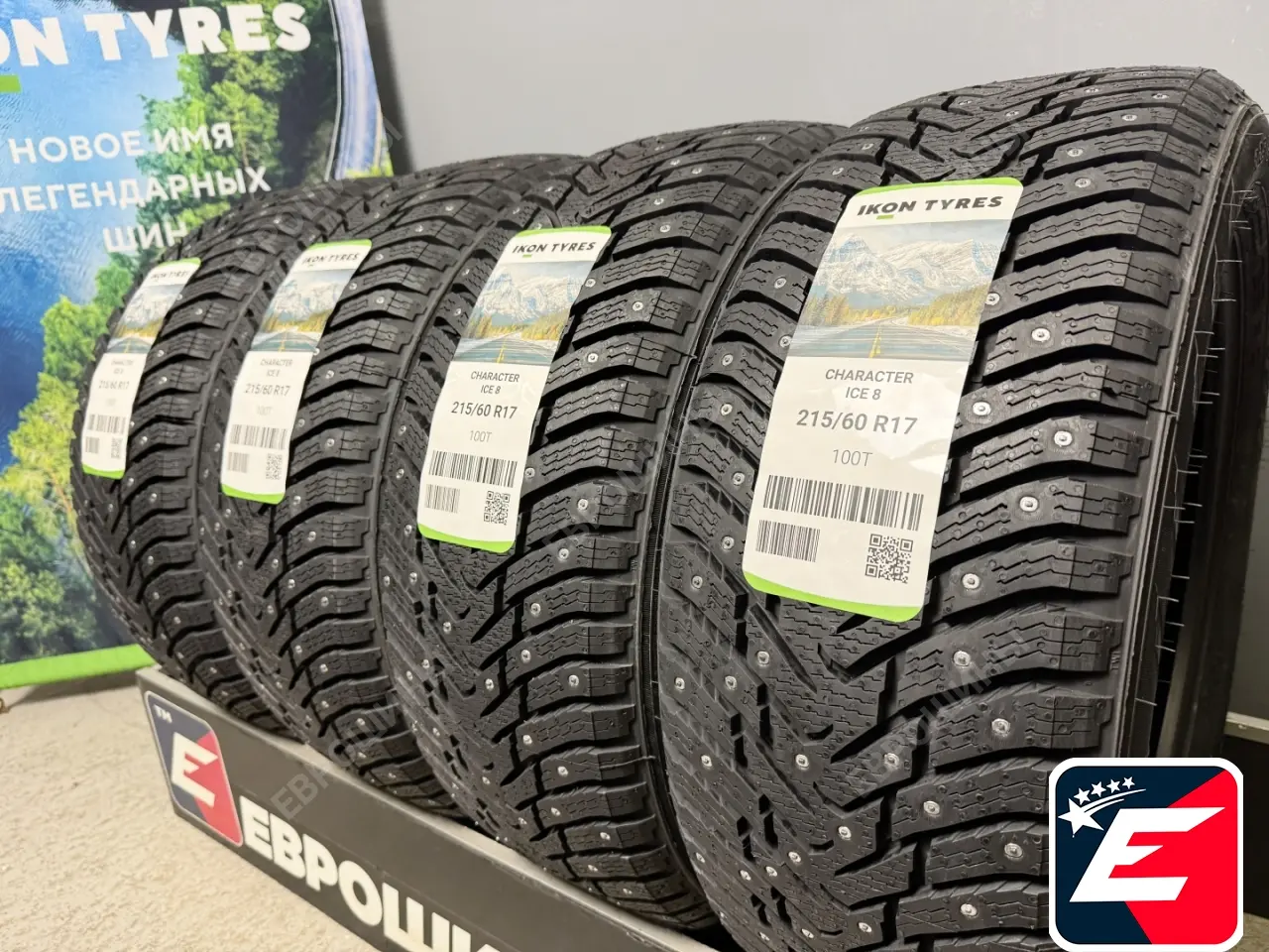 Ikon Tyres Character Ice 8 215/60 R17 100T XL