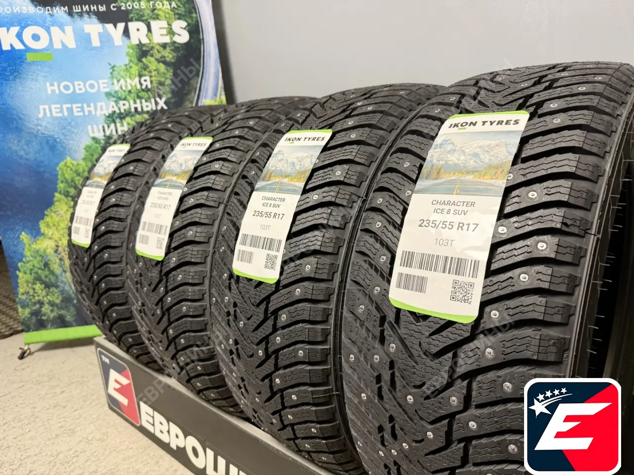 Ikon Tyres Character Ice 8 SUV 235/55 R17 103T