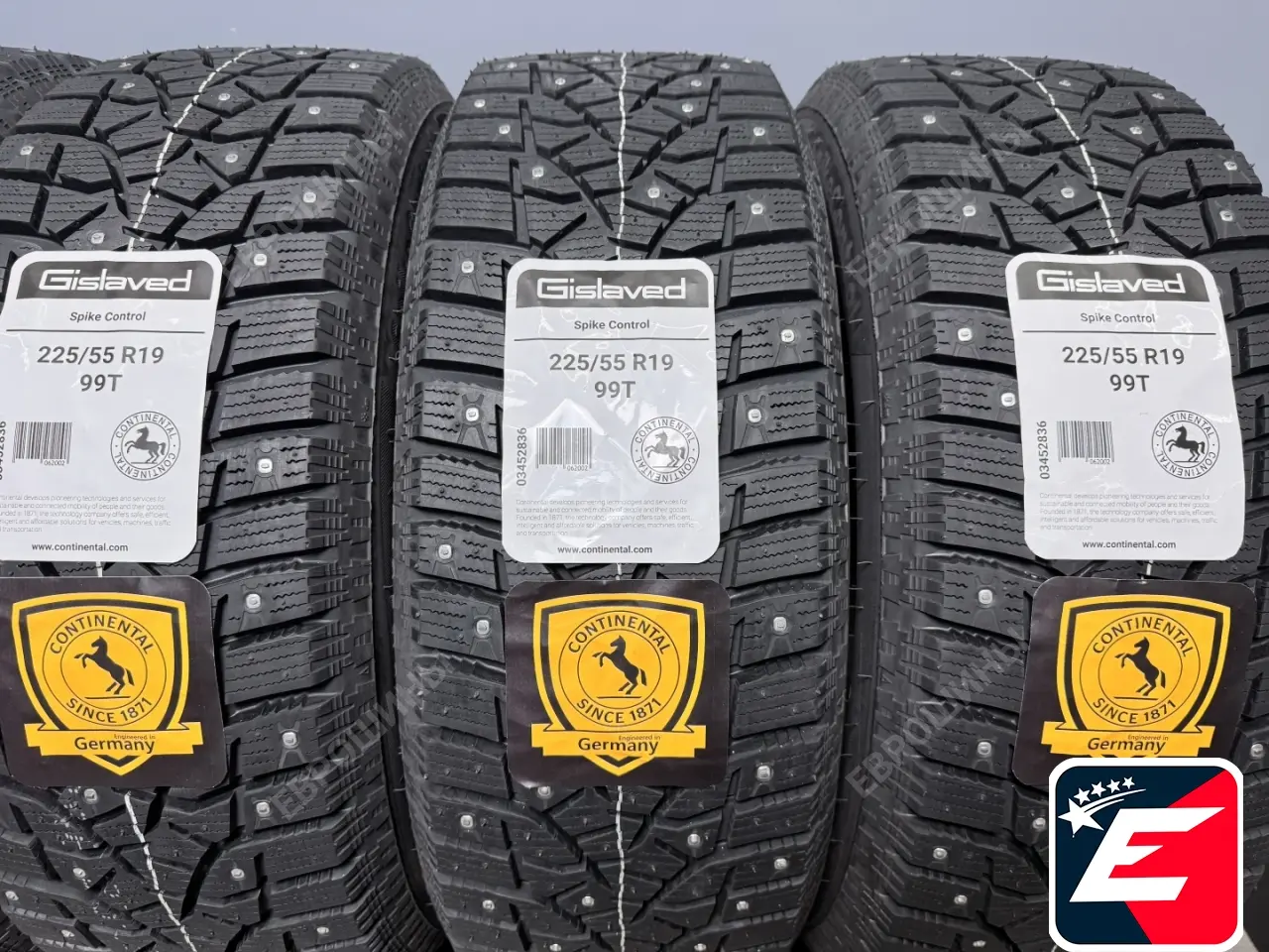 Gislaved Spike Control 225/55 R19 99T