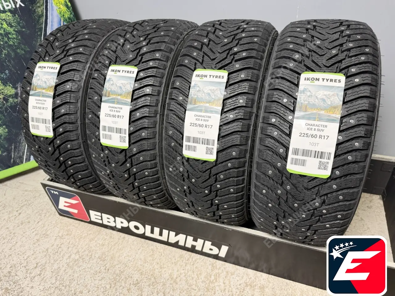 Ikon Tyres Character Ice 8 SUV 225/60 R17 103T