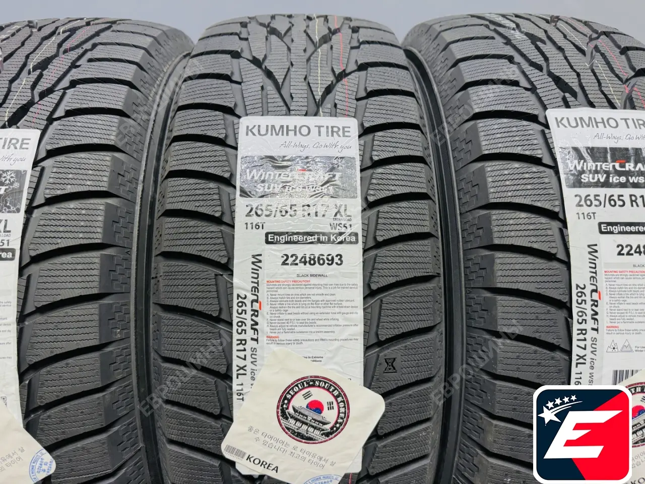 Kumho Wintercraft SUV Ice WS51 265/65 R17 116T XL