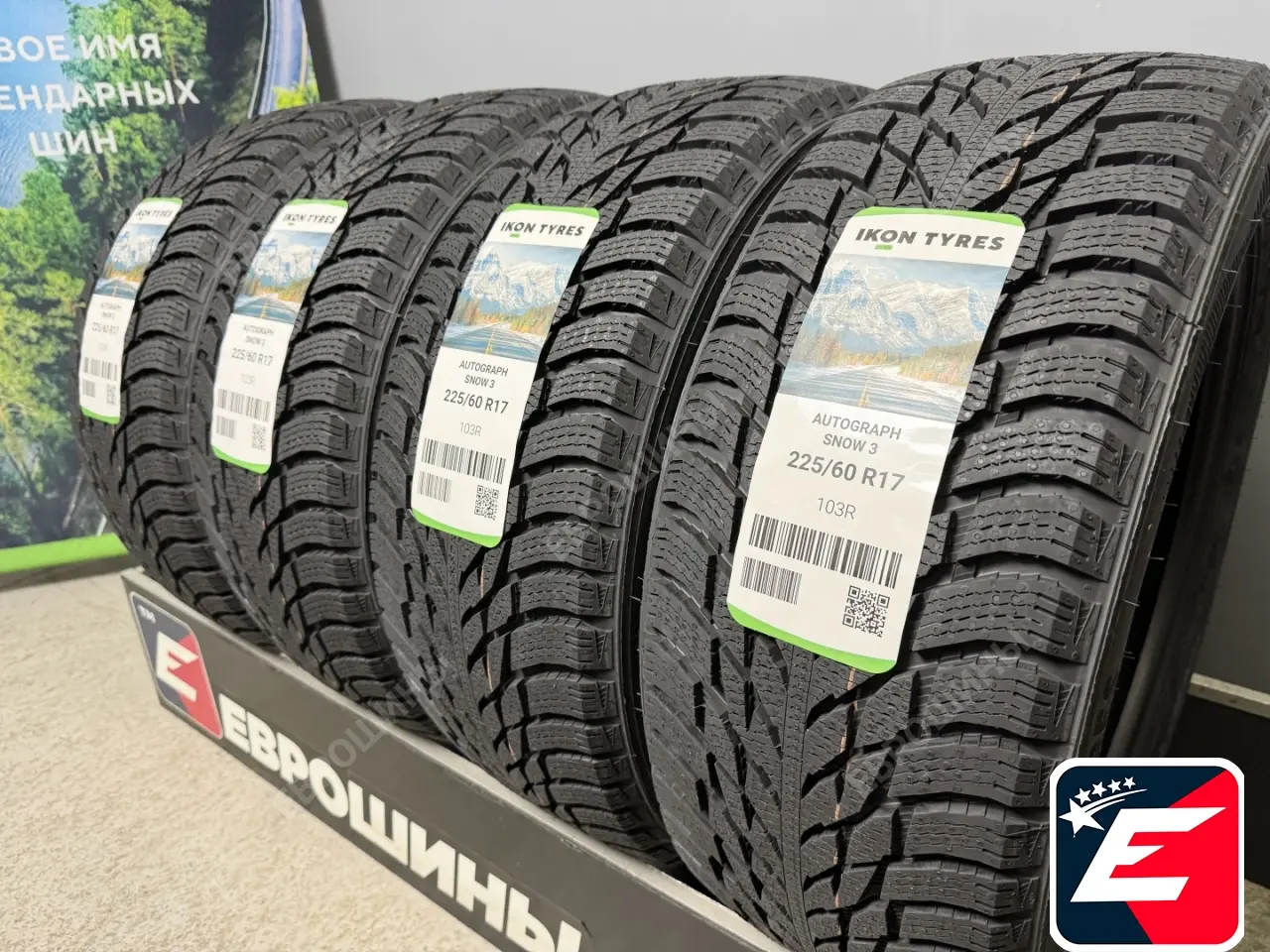 Ikon Tyres Autograph Snow 3 SUV 225/60 R17 103R