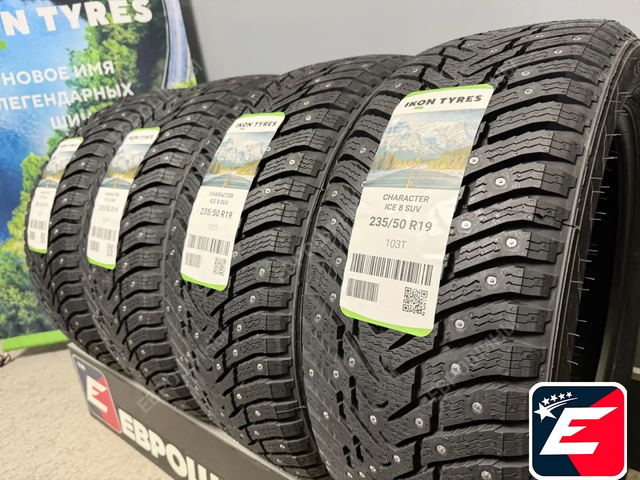 Ikon Tyres Character Ice 8 SUV 235/50 R19 103T
