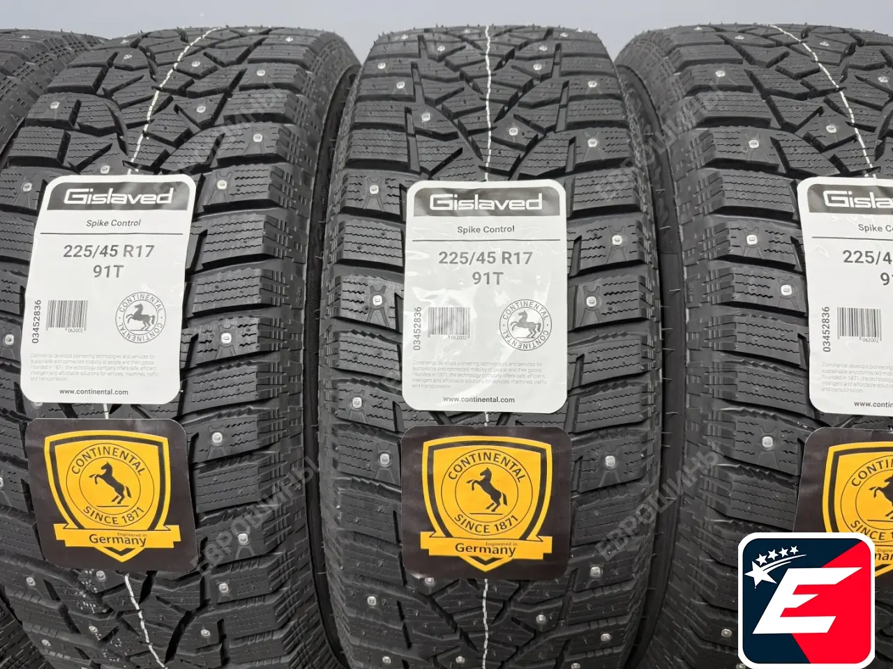 Gislaved Spike Control 225/45 R17 91T