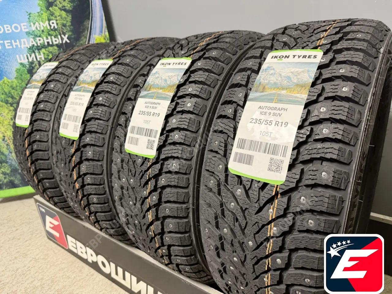 Ikon Tyres Ikon Autograph Ice 9 SUV 235/55 R19 105T