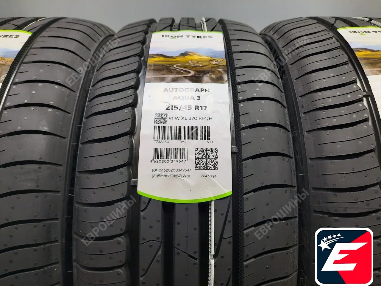 IKON TYRES (NOKIAN TYRES) AUTOGRAPH AQUA 3 215/45 R17 91W XL