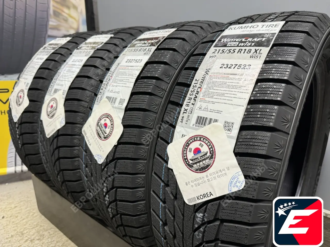 KUMHO WINTERCRAFT ICE WI51 215/55 R18 99T XL