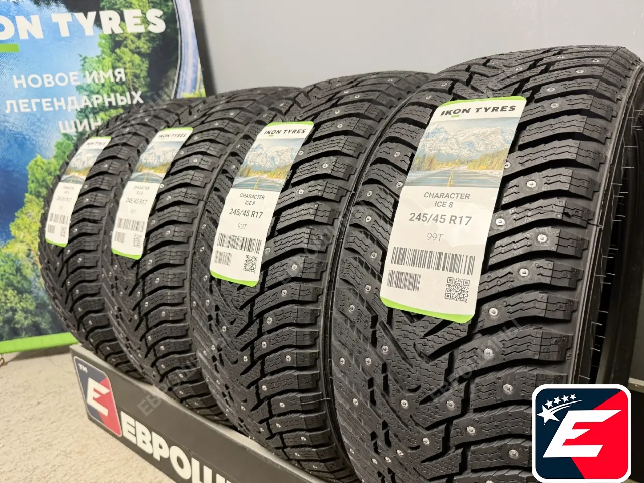Ikon Tyres Character Ice 8 245/45 R17 99T
