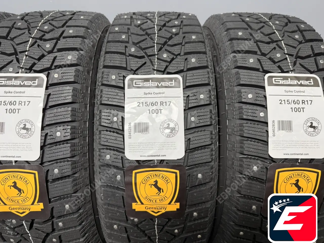 Gislaved Spike Control 215/60 R17 100T XL