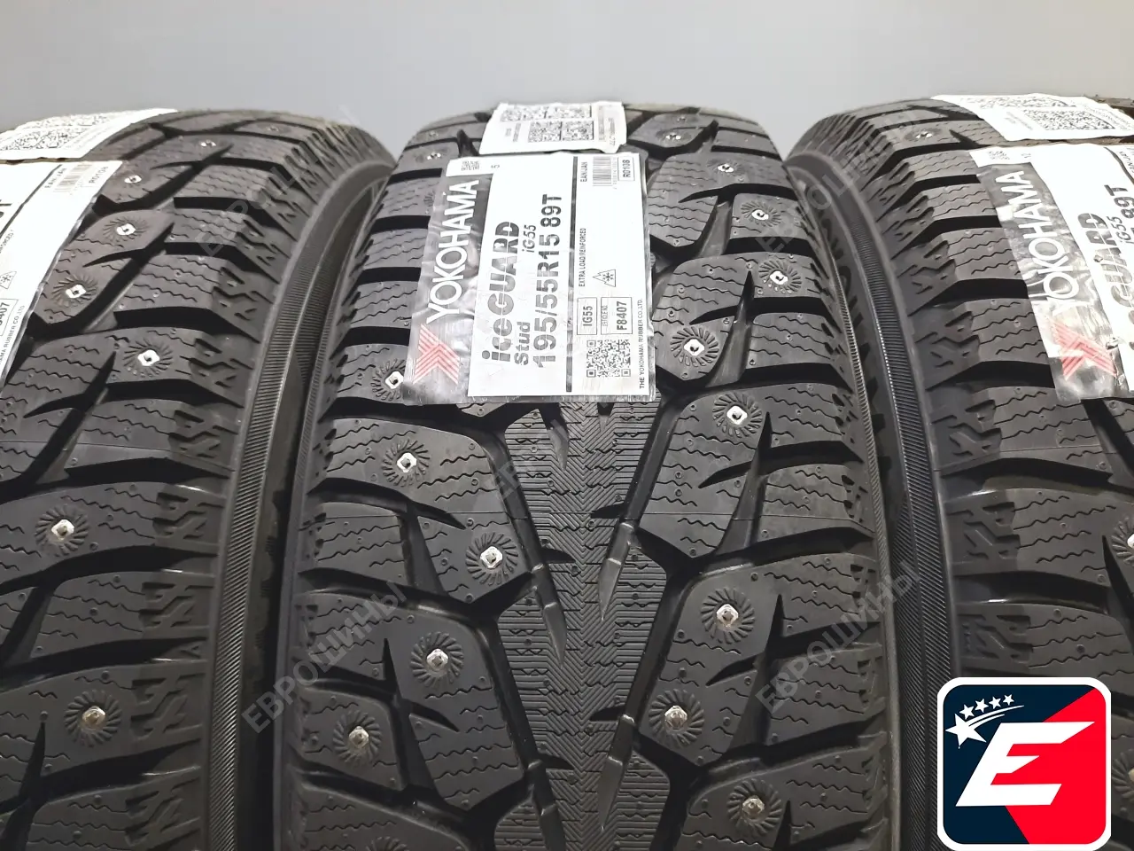 Yokohama iceGuard Stud iG55 195/55 R15 89T XL