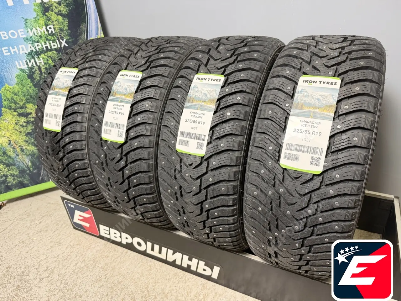 Ikon Tyres Character Ice 8 SUV 225/55 R19 103T