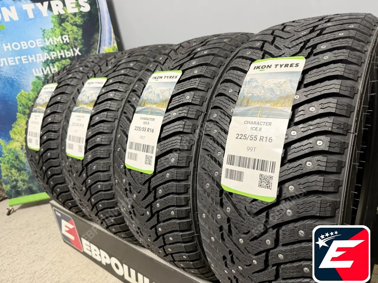Ikon Tyres Character Ice 8 225/55 R16 99T