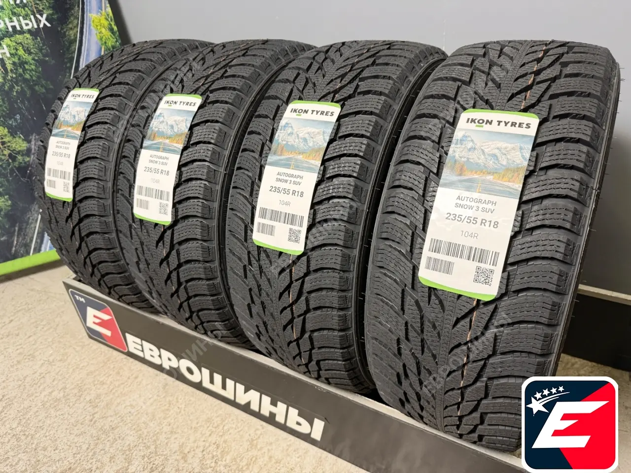 Ikon Tyres Autograph Snow 3 SUV 235/55 R18 104R