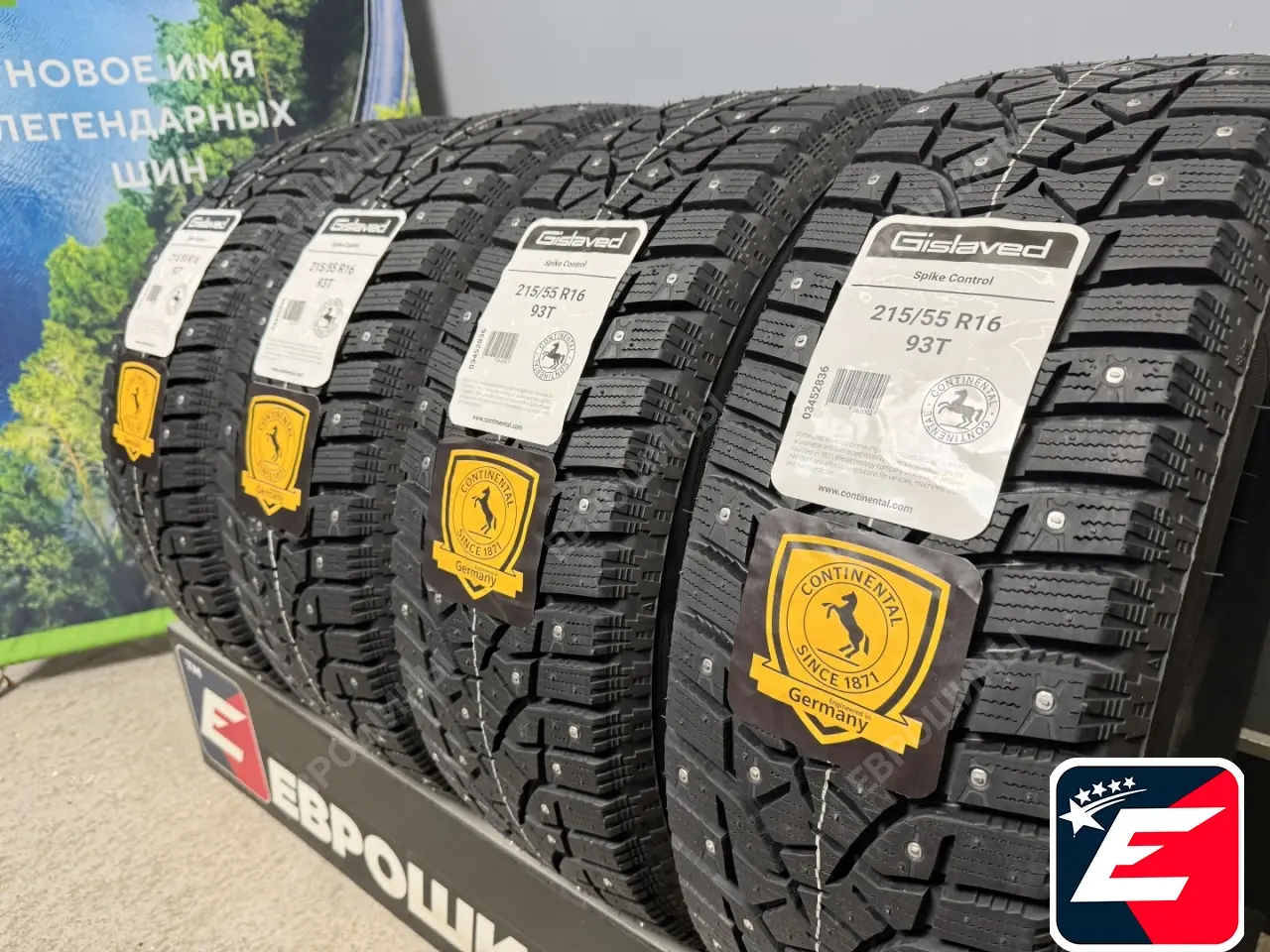 Gislaved Spike Control 215/55 R16 93T