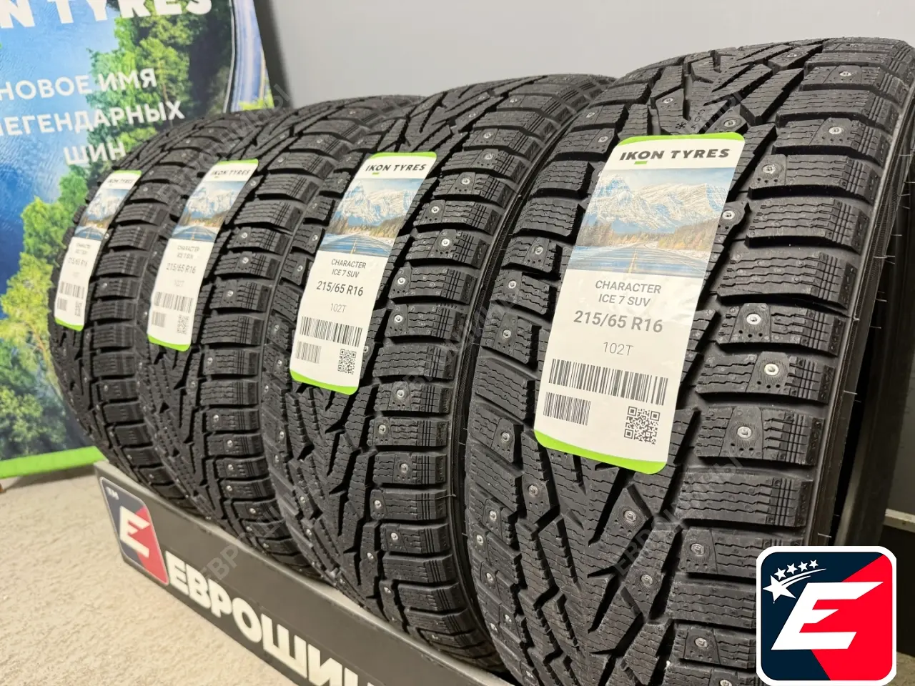 Ikon Tyres Character Ice 7 SUV 215/65 R16 102T