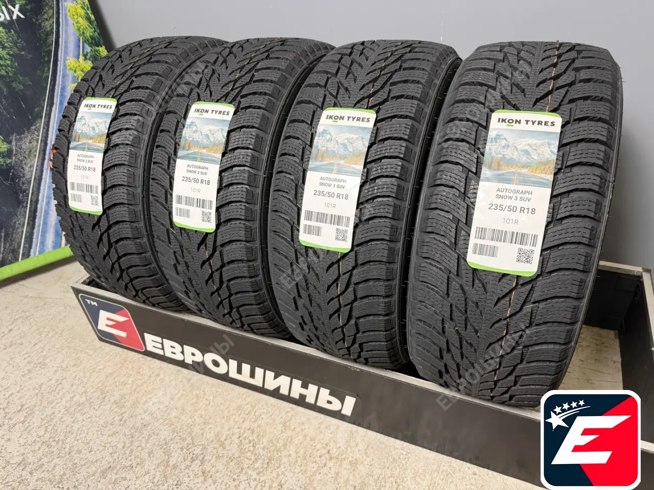 Ikon Tyres Autograph Snow 3 SUV 235/50 R18 101R