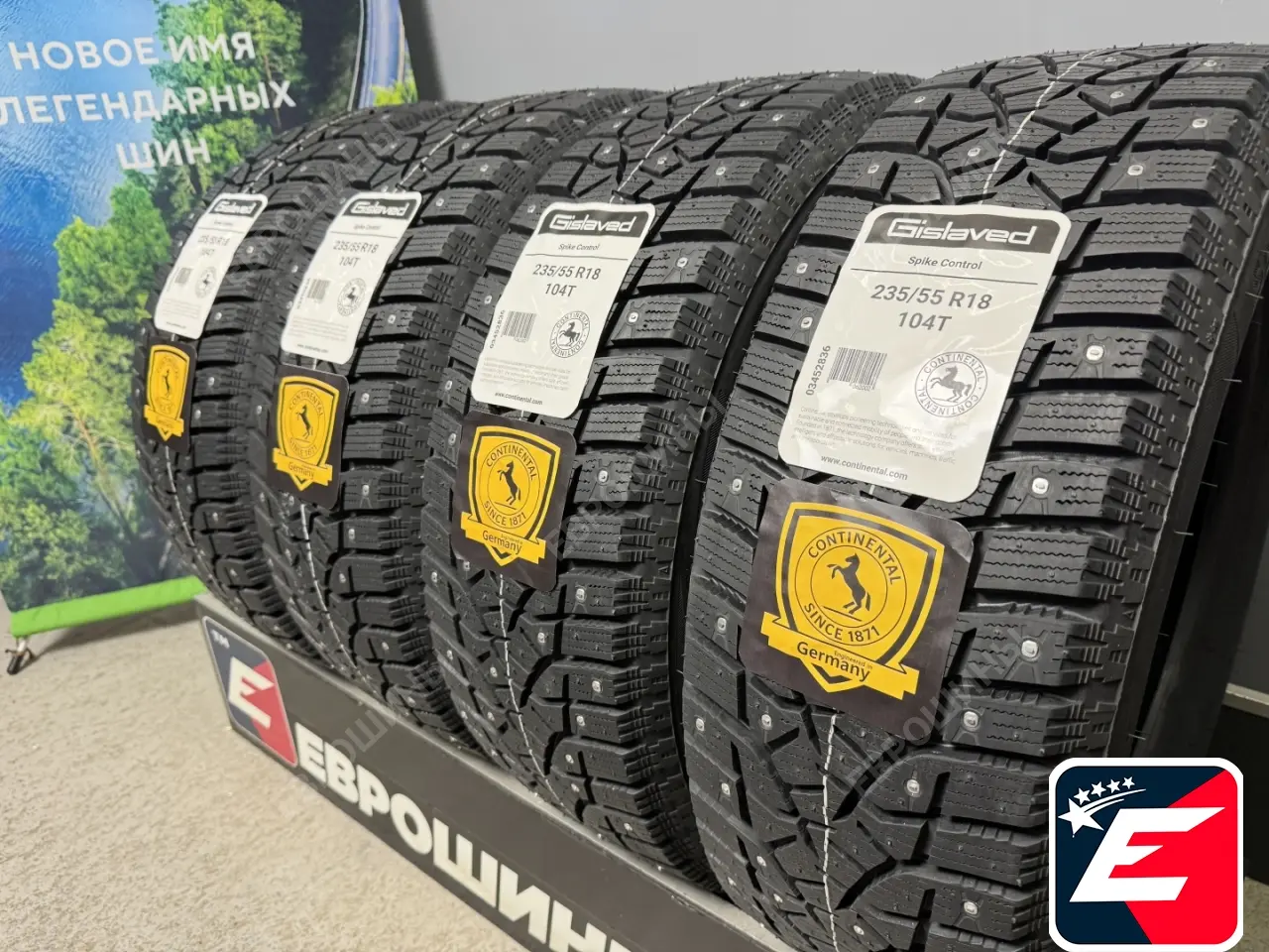 Gislaved Spike Control 235/55 R18 104T