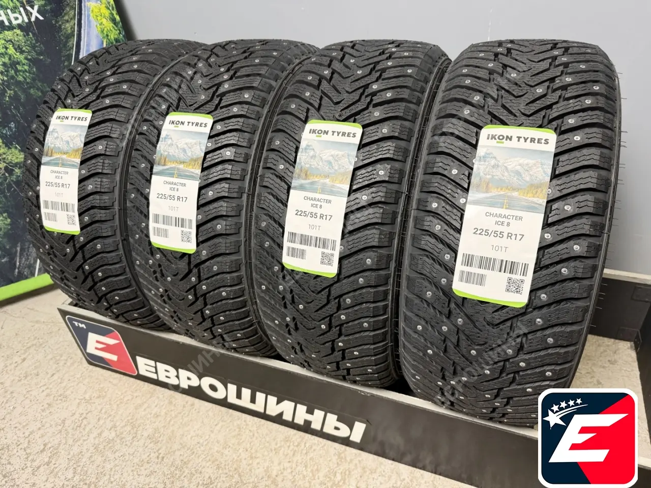 Ikon Tyres Character Ice 8 225/55 R17 101T