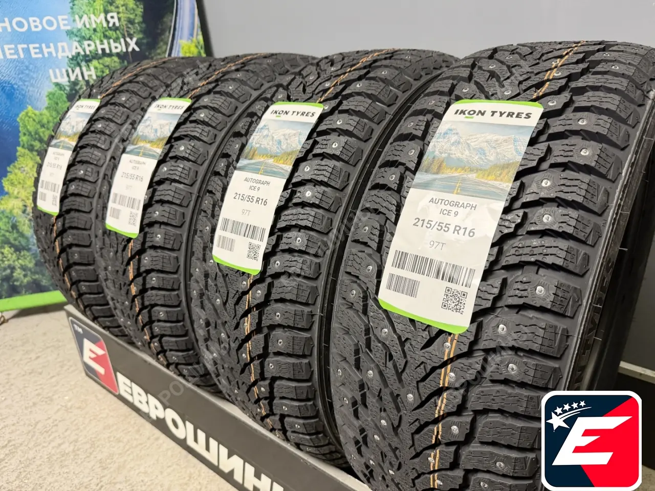 Ikon Tyres Ikon Autograph Ice 9 215/55 R16 97T