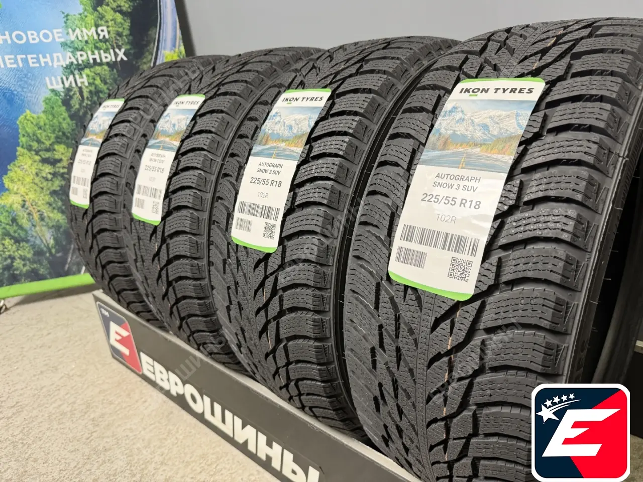 Ikon Tyres Autograph Snow 3 SUV 225/55 R18 102R