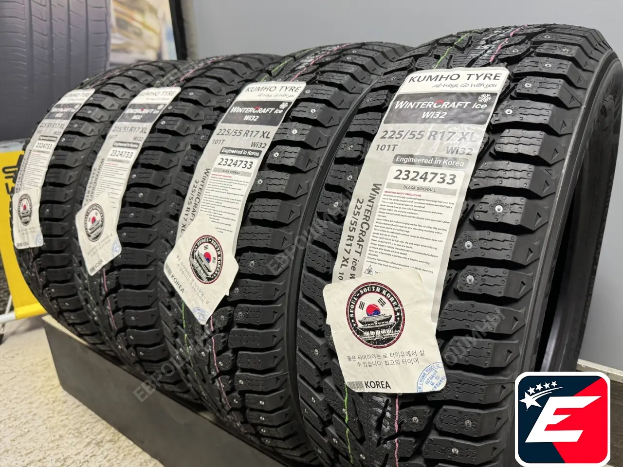 Kumho WinterCraft ice Wi32 225/55 R17 101T XL