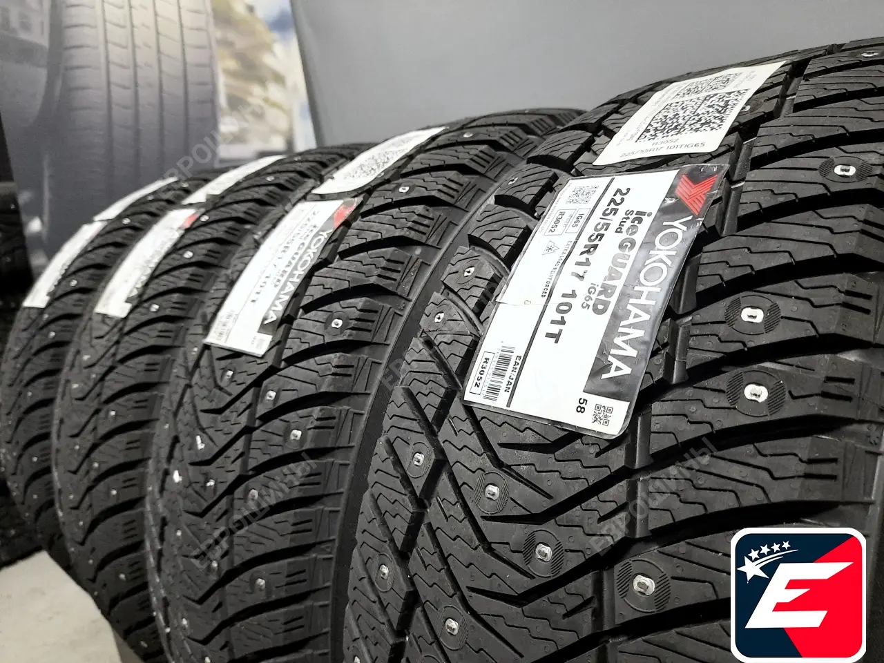 Yokohama iceGuard iG65 Stud 225/55 R17 101T XL