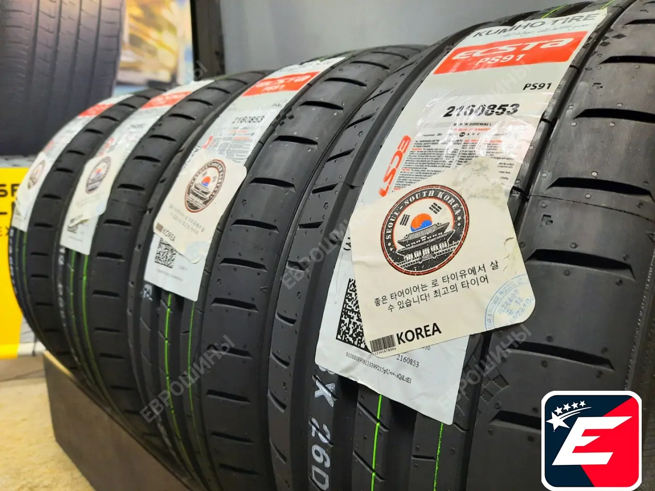 Kumho Ecsta PS91 255/30 R19 91Y XL
