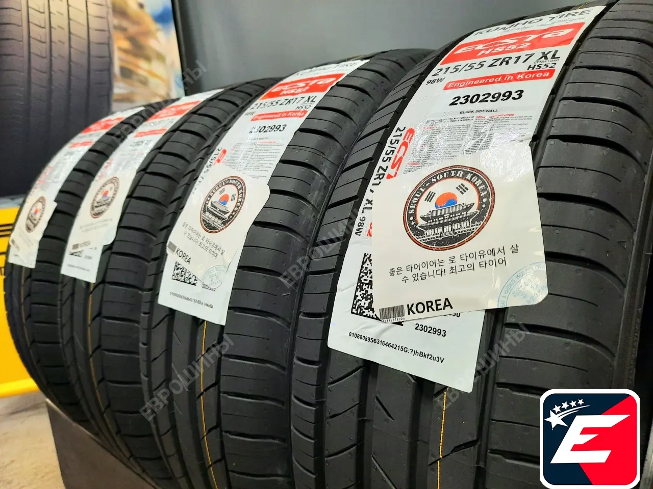 Kumho Ecsta HS52 215/55 R17 98W XL