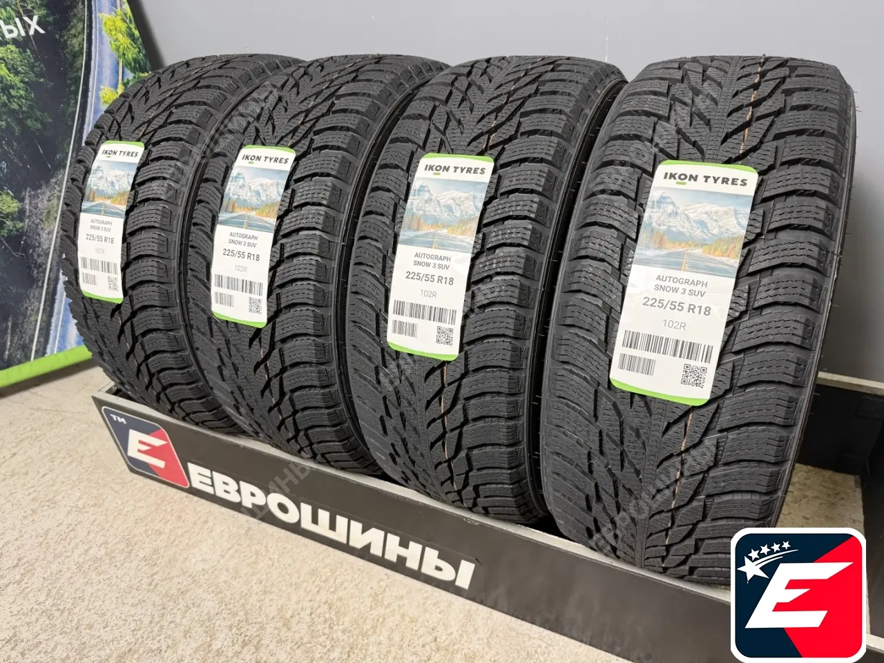Ikon Tyres Autograph Snow 3 SUV 225/55 R18 102R