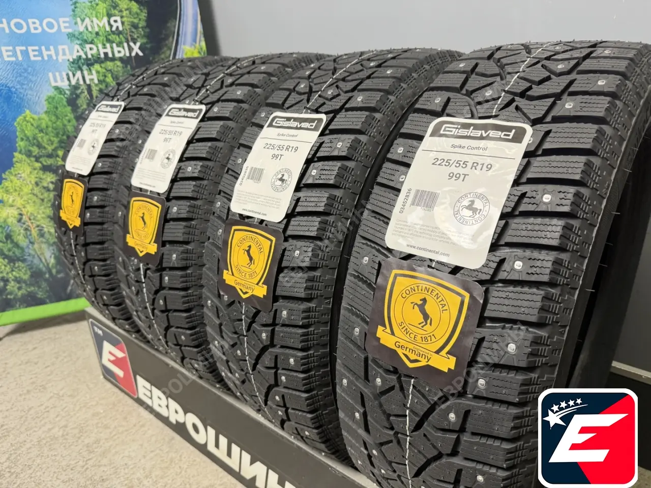 Gislaved Spike Control 225/55 R19 99T